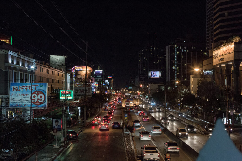 Ratchadaphisek Road in Bangkok