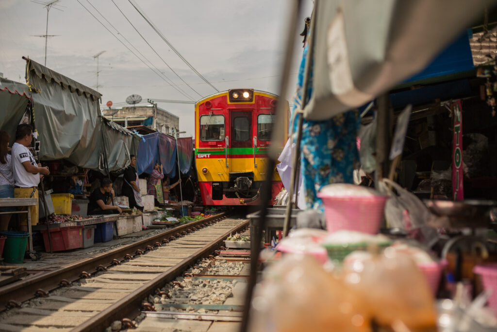 Maeklong Railway train